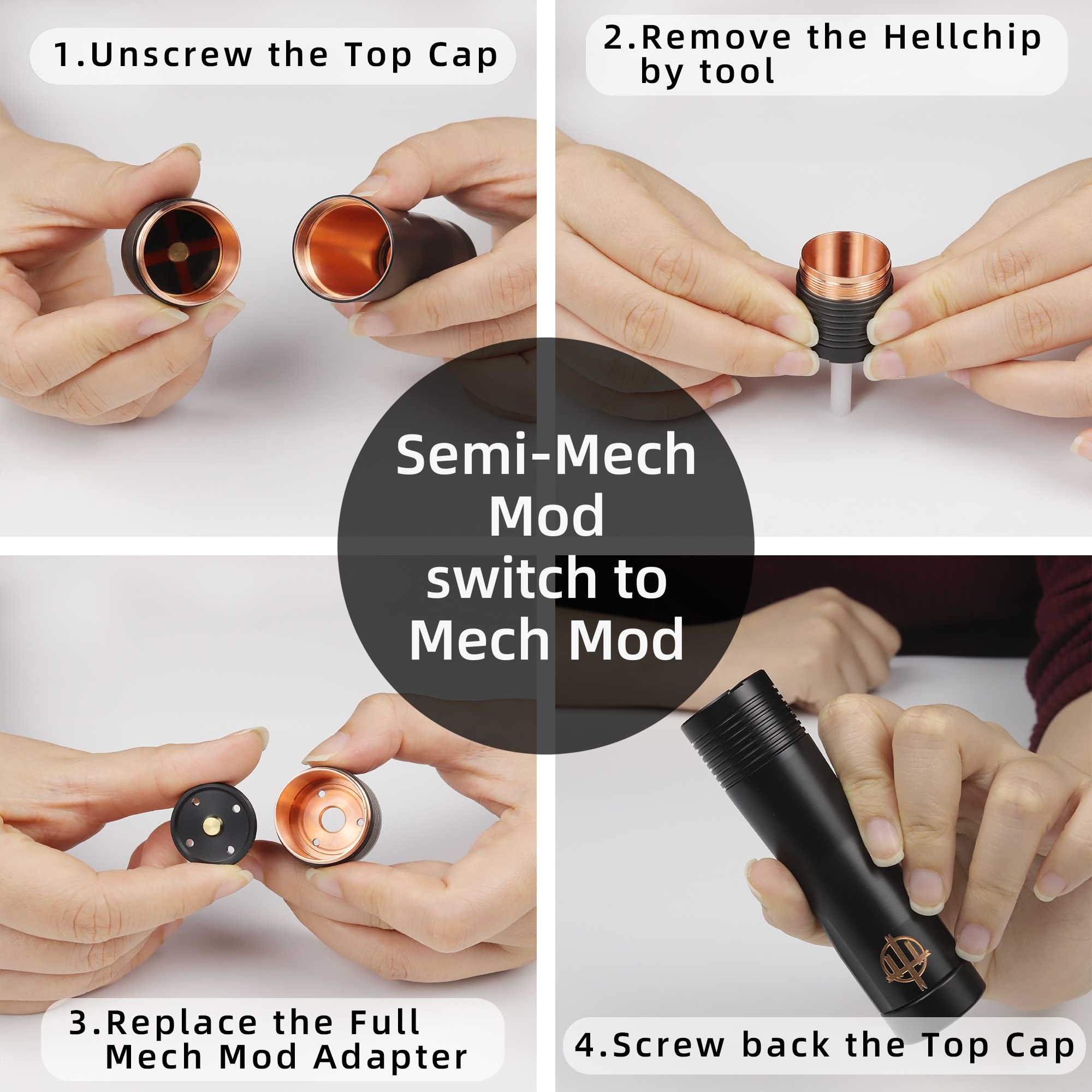 trishul v2 semi mech mod preview - Switch Semi-Mech Mod to Full Mech Mod